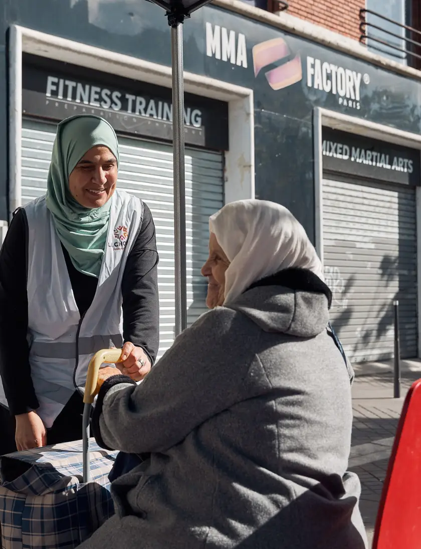 Distribution des colis
